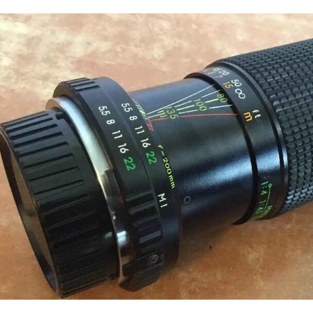 ROKUNAR Lense Macro Mag 1:5.5 80-200mm No. 850582 Camera Zoom‎